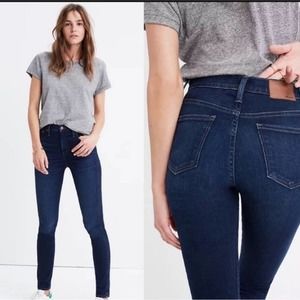 Madewell High Rise 10” Skinny Jeans-SHIPS FREE